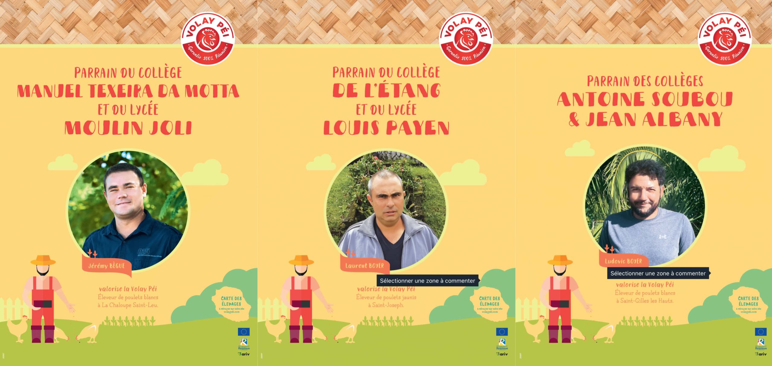 Les éleveurs représentés au sein des restaurants scolaires